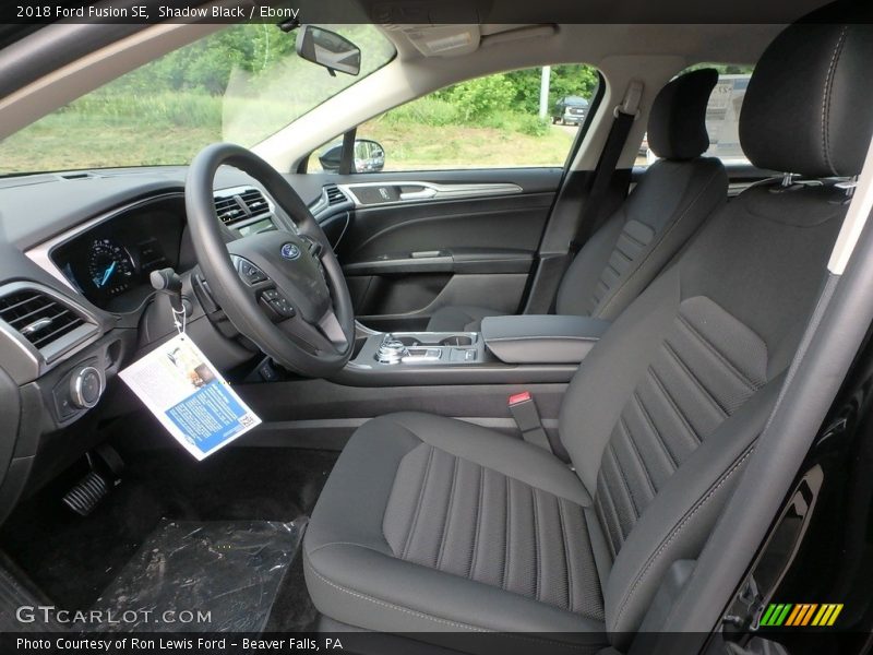 Shadow Black / Ebony 2018 Ford Fusion SE