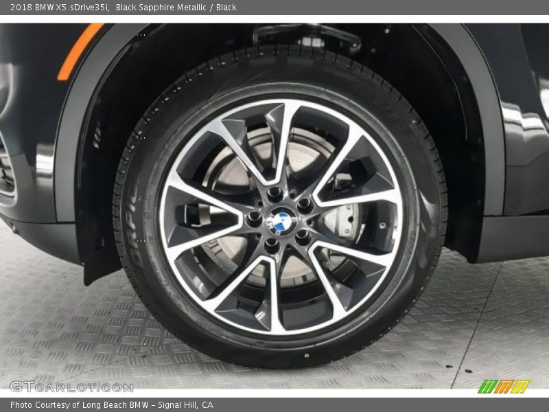 Black Sapphire Metallic / Black 2018 BMW X5 sDrive35i