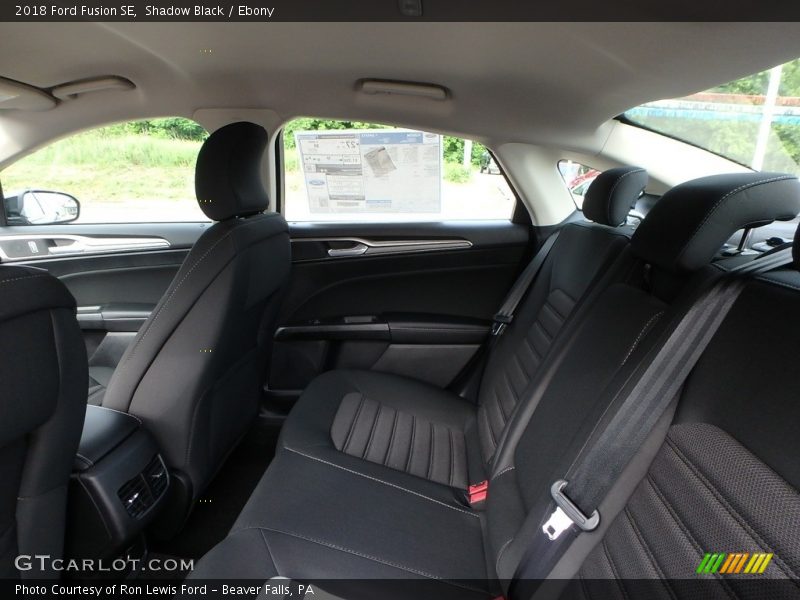 Shadow Black / Ebony 2018 Ford Fusion SE