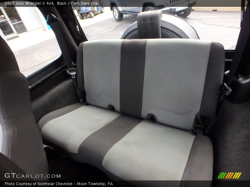 Black / Dark Slate Gray 2005 Jeep Wrangler X 4x4