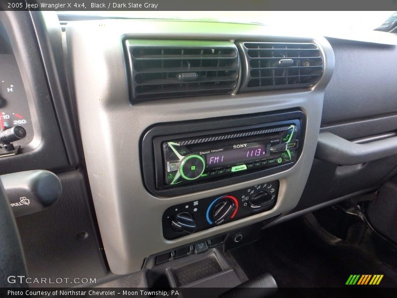 Black / Dark Slate Gray 2005 Jeep Wrangler X 4x4