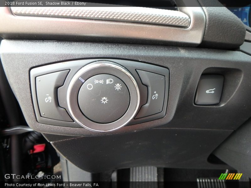 Shadow Black / Ebony 2018 Ford Fusion SE