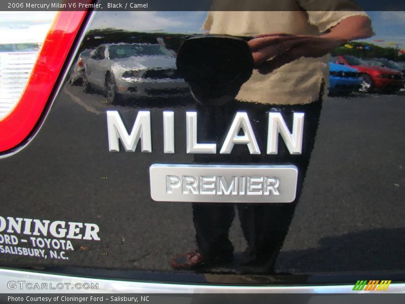 Black / Camel 2006 Mercury Milan V6 Premier