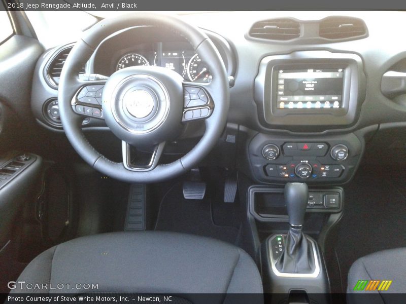 Anvil / Black 2018 Jeep Renegade Altitude