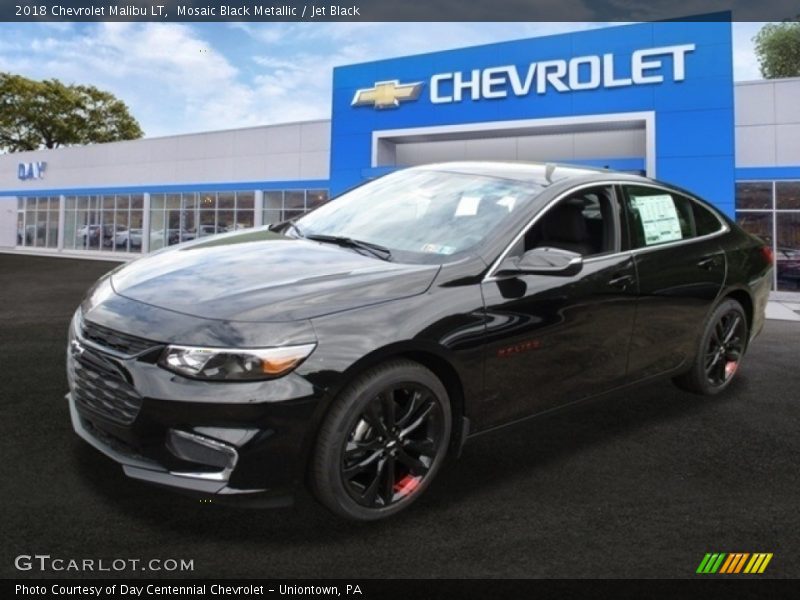 Mosaic Black Metallic / Jet Black 2018 Chevrolet Malibu LT