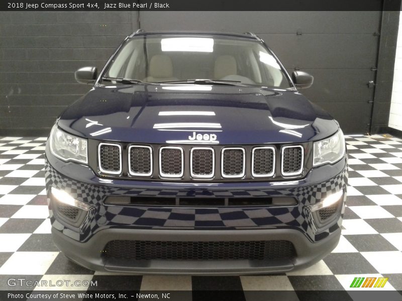 Jazz Blue Pearl / Black 2018 Jeep Compass Sport 4x4
