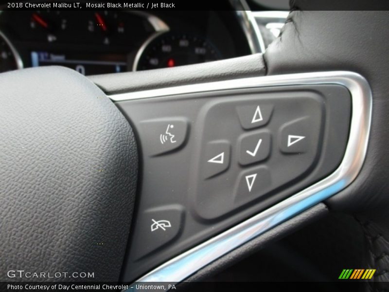 Mosaic Black Metallic / Jet Black 2018 Chevrolet Malibu LT