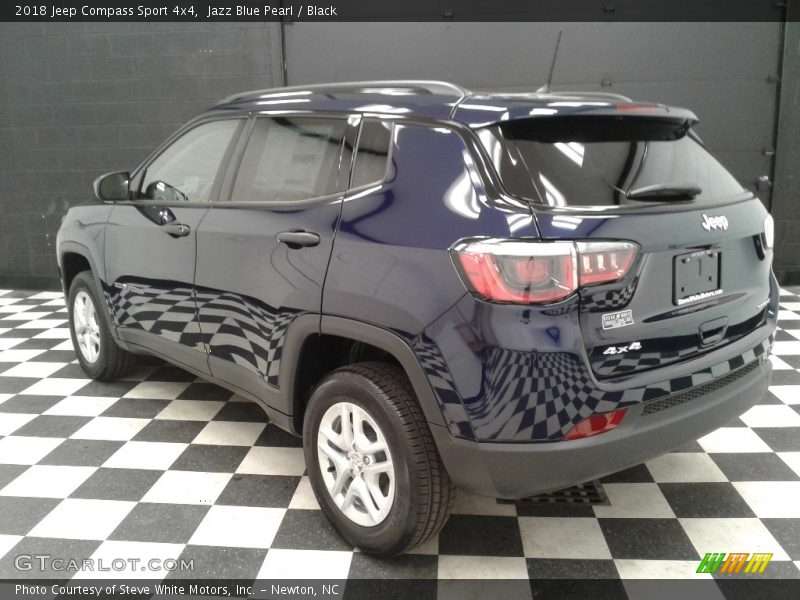 Jazz Blue Pearl / Black 2018 Jeep Compass Sport 4x4