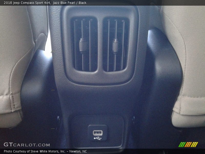 Jazz Blue Pearl / Black 2018 Jeep Compass Sport 4x4