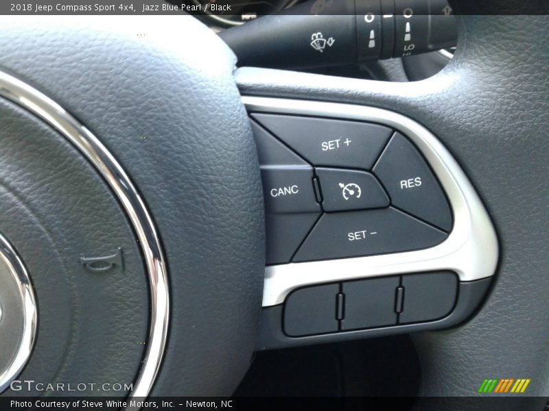 Jazz Blue Pearl / Black 2018 Jeep Compass Sport 4x4