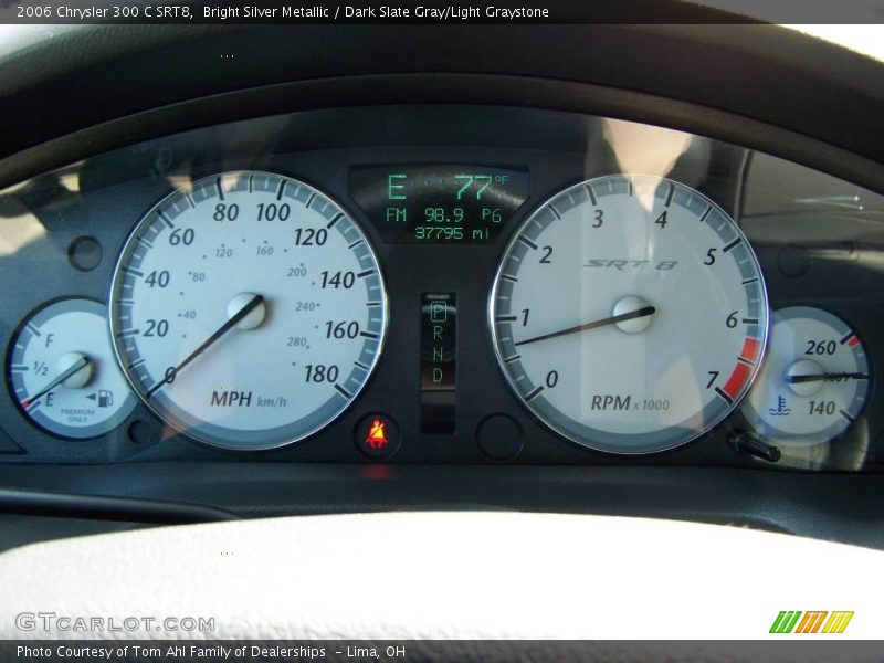 Bright Silver Metallic / Dark Slate Gray/Light Graystone 2006 Chrysler 300 C SRT8