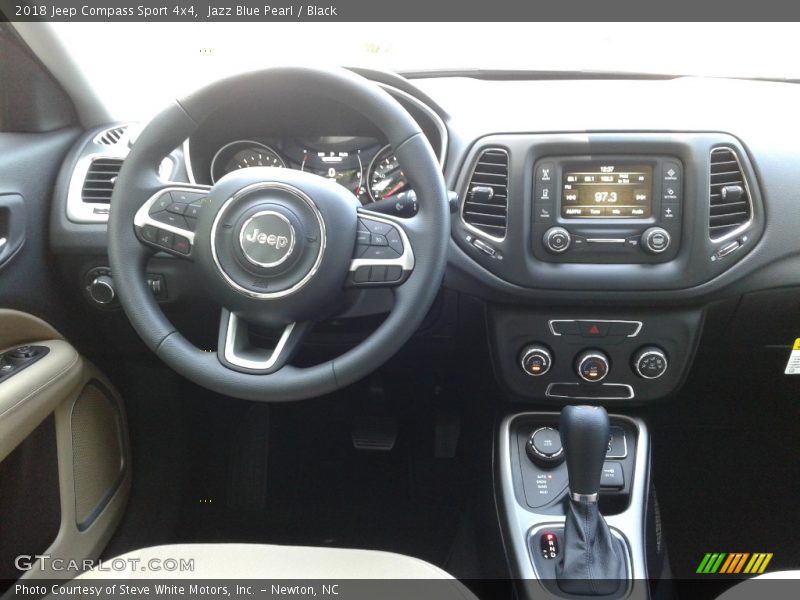 Jazz Blue Pearl / Black 2018 Jeep Compass Sport 4x4