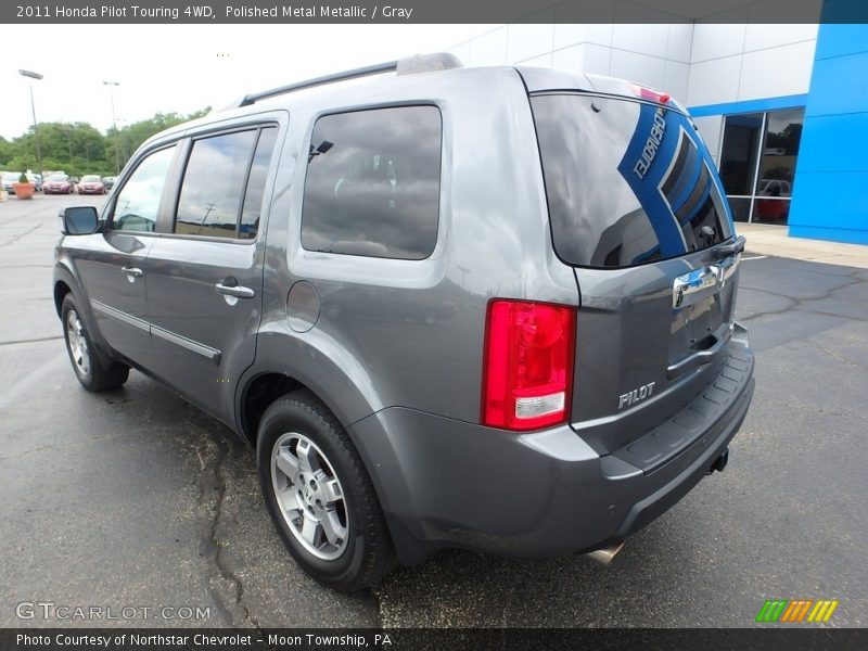 Polished Metal Metallic / Gray 2011 Honda Pilot Touring 4WD