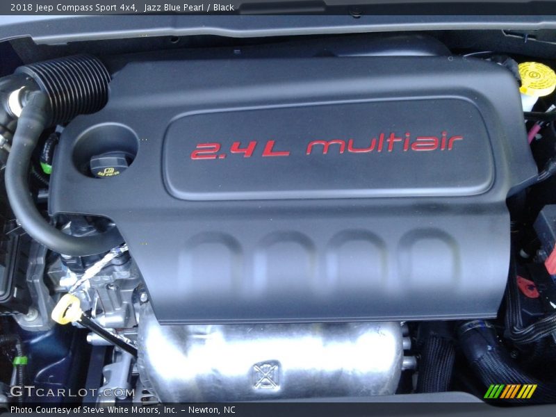 Jazz Blue Pearl / Black 2018 Jeep Compass Sport 4x4