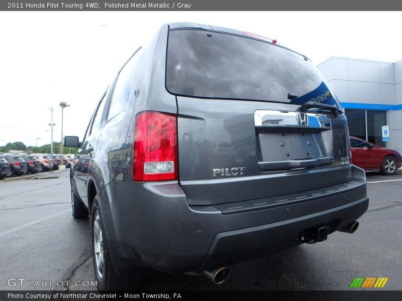 Polished Metal Metallic / Gray 2011 Honda Pilot Touring 4WD