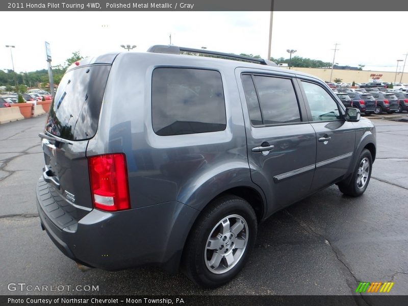 Polished Metal Metallic / Gray 2011 Honda Pilot Touring 4WD