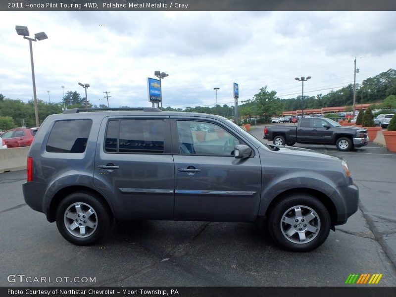 Polished Metal Metallic / Gray 2011 Honda Pilot Touring 4WD