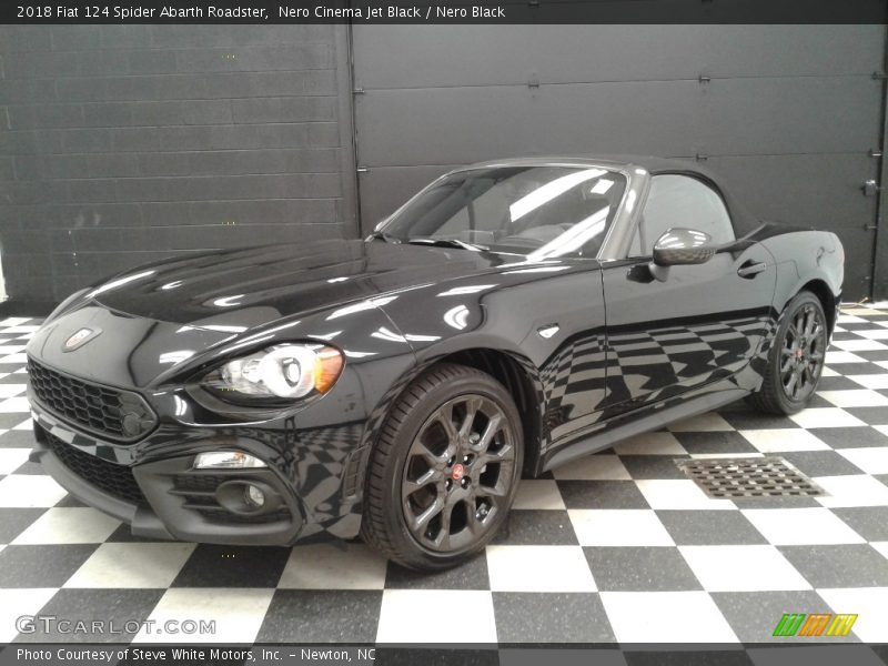 Front 3/4 View of 2018 124 Spider Abarth Roadster