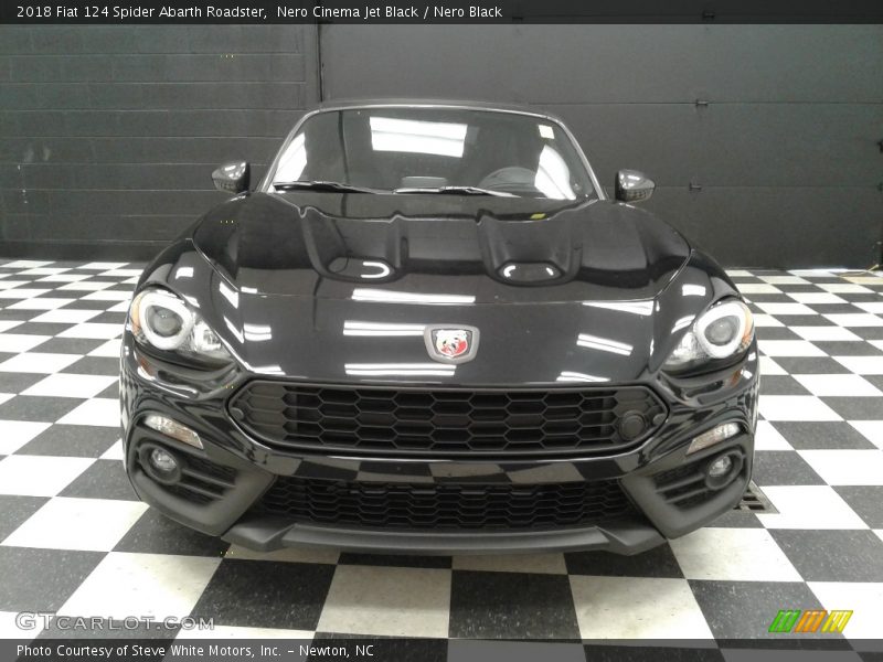 Nero Cinema Jet Black / Nero Black 2018 Fiat 124 Spider Abarth Roadster