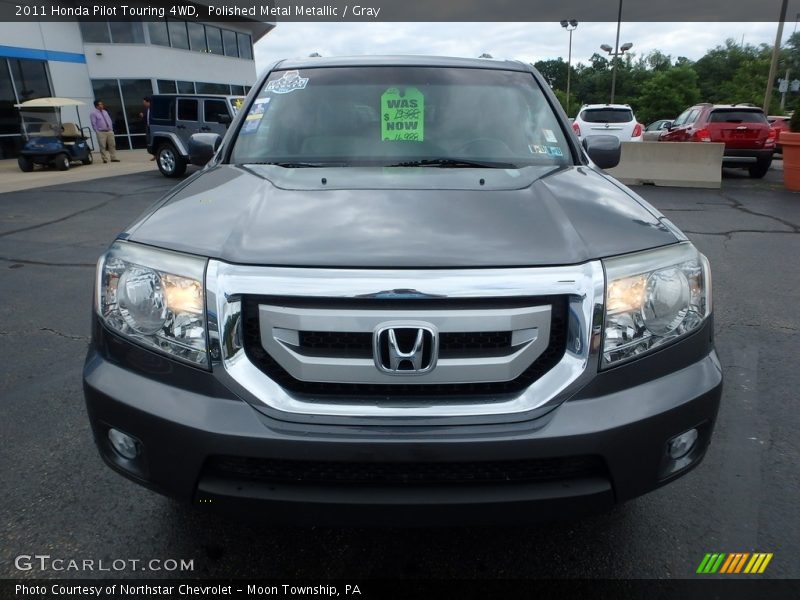 Polished Metal Metallic / Gray 2011 Honda Pilot Touring 4WD