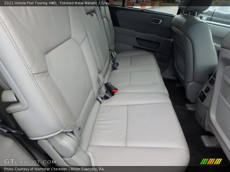 Polished Metal Metallic / Gray 2011 Honda Pilot Touring 4WD