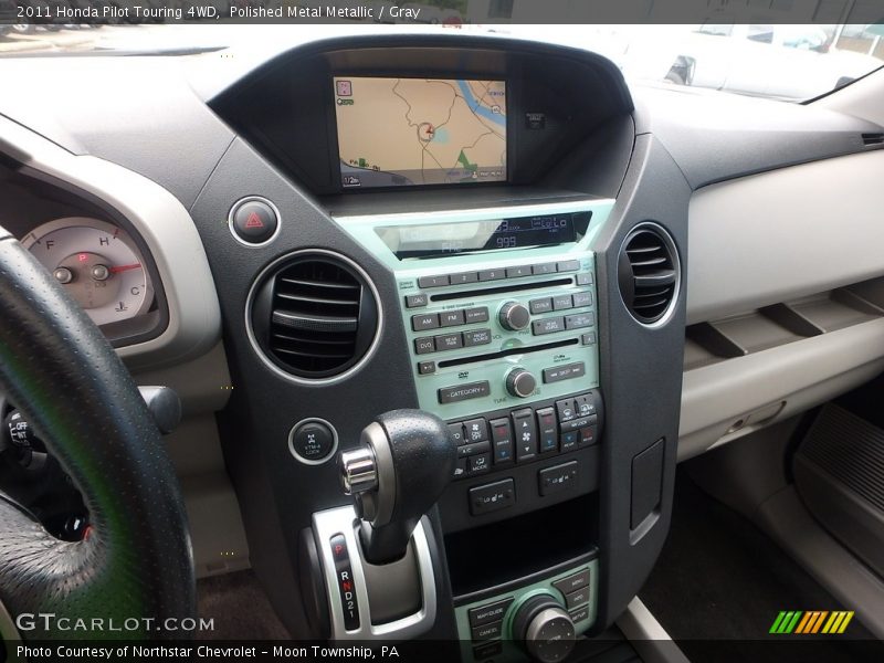 Polished Metal Metallic / Gray 2011 Honda Pilot Touring 4WD