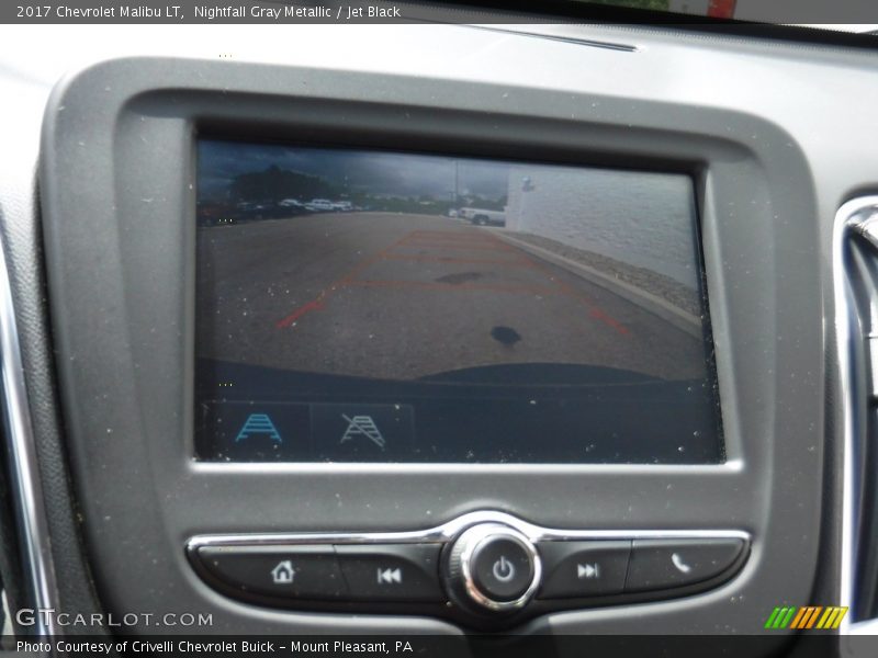 Nightfall Gray Metallic / Jet Black 2017 Chevrolet Malibu LT