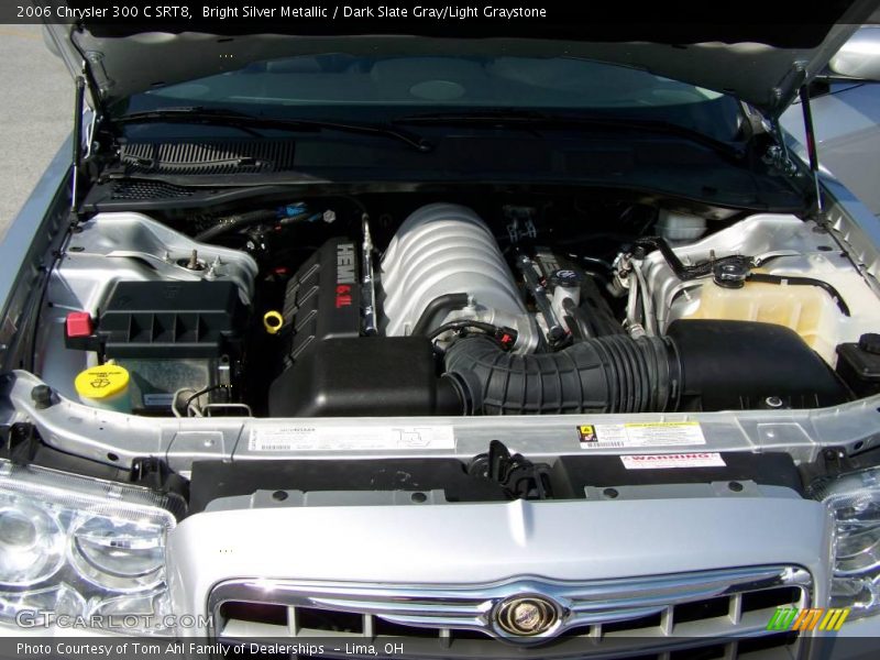 Bright Silver Metallic / Dark Slate Gray/Light Graystone 2006 Chrysler 300 C SRT8