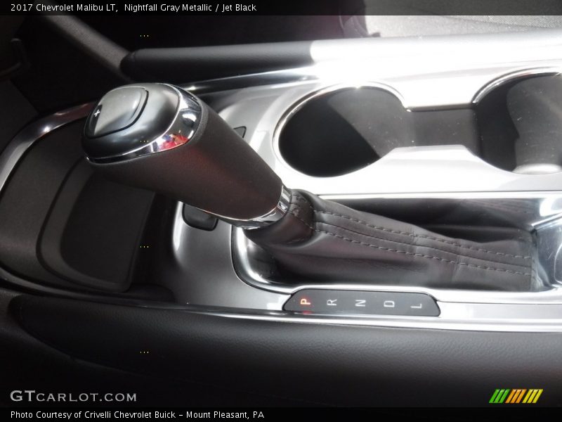 Nightfall Gray Metallic / Jet Black 2017 Chevrolet Malibu LT