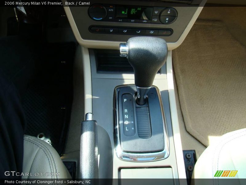 Black / Camel 2006 Mercury Milan V6 Premier