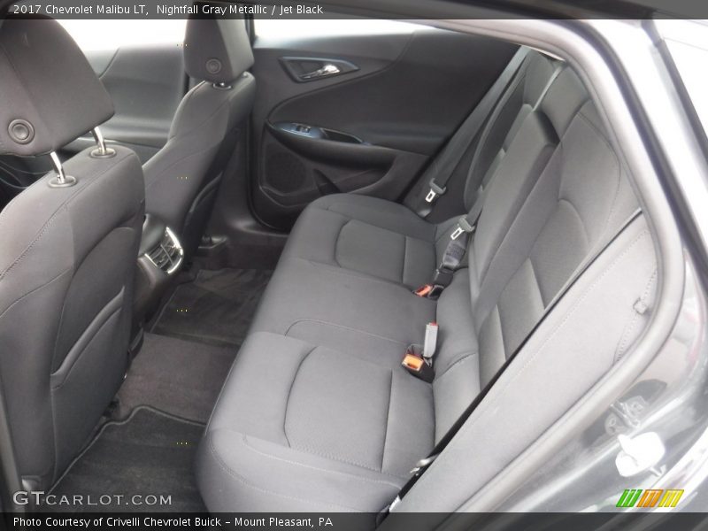 Nightfall Gray Metallic / Jet Black 2017 Chevrolet Malibu LT