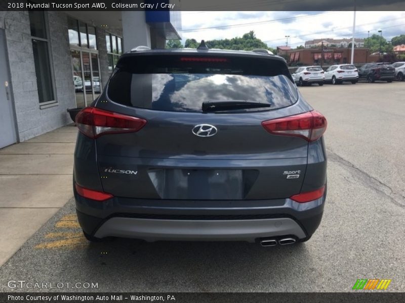 Coliseum Gray / Gray 2018 Hyundai Tucson Sport AWD