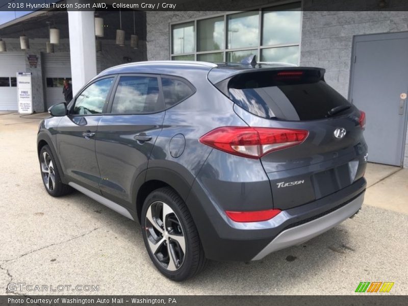 Coliseum Gray / Gray 2018 Hyundai Tucson Sport AWD