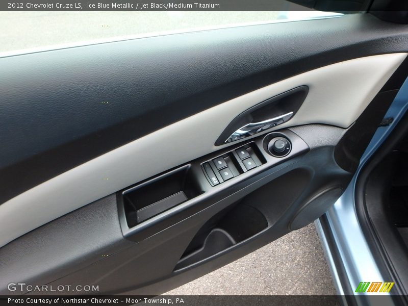 Ice Blue Metallic / Jet Black/Medium Titanium 2012 Chevrolet Cruze LS