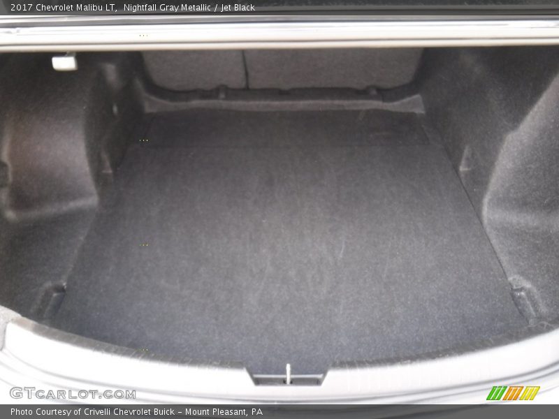 Nightfall Gray Metallic / Jet Black 2017 Chevrolet Malibu LT