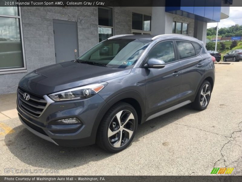 Front 3/4 View of 2018 Tucson Sport AWD