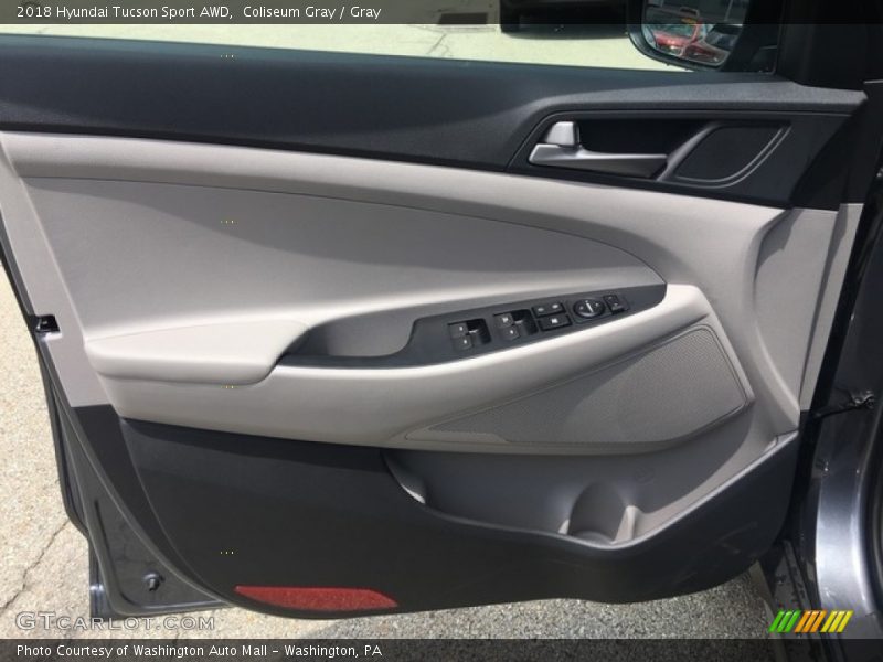 Coliseum Gray / Gray 2018 Hyundai Tucson Sport AWD