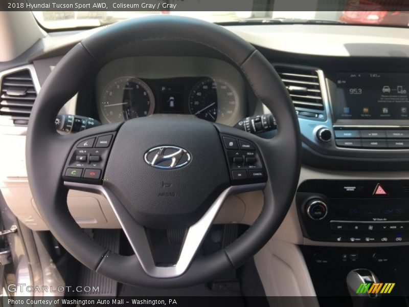Coliseum Gray / Gray 2018 Hyundai Tucson Sport AWD