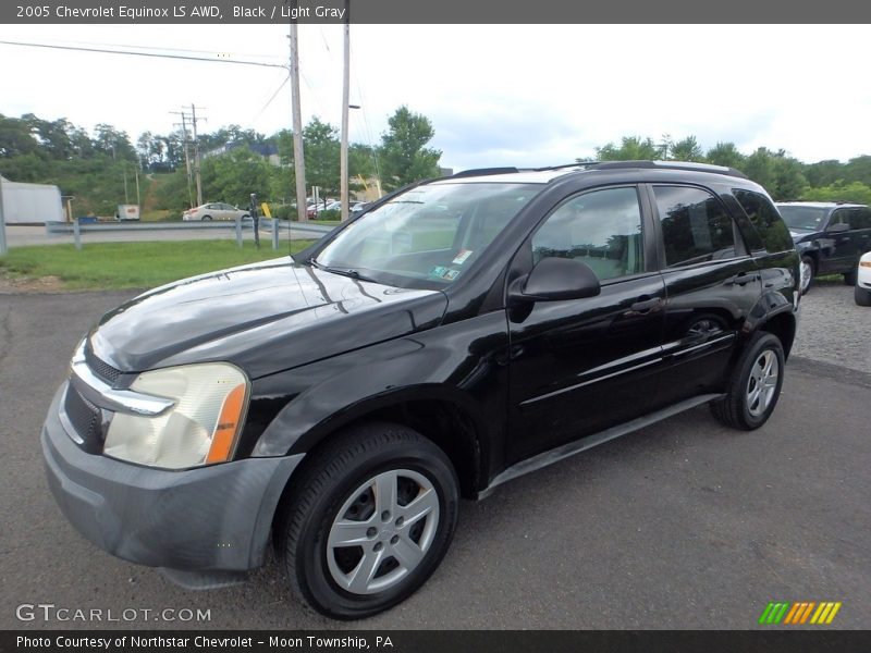 Black / Light Gray 2005 Chevrolet Equinox LS AWD