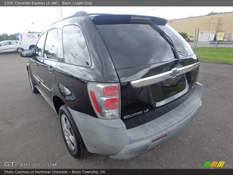 Black / Light Gray 2005 Chevrolet Equinox LS AWD