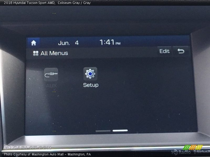 Coliseum Gray / Gray 2018 Hyundai Tucson Sport AWD