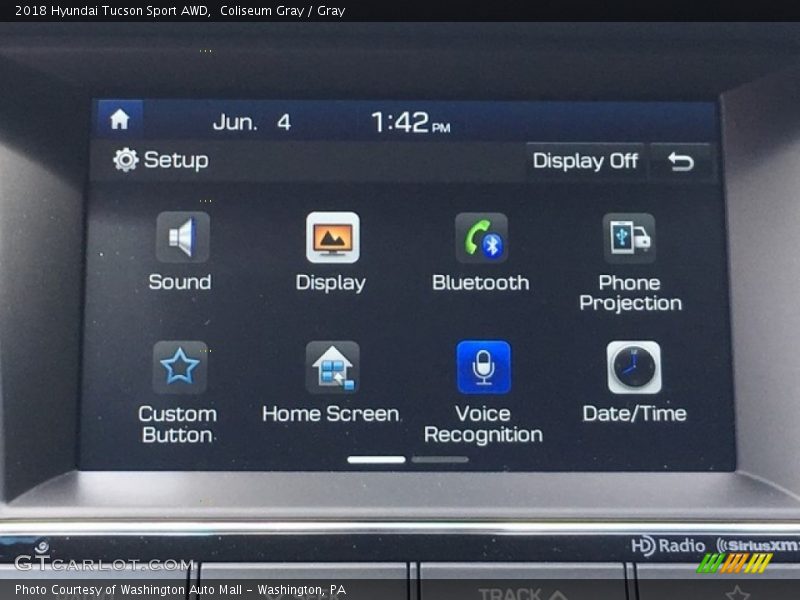 Coliseum Gray / Gray 2018 Hyundai Tucson Sport AWD