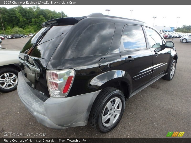 Black / Light Gray 2005 Chevrolet Equinox LS AWD