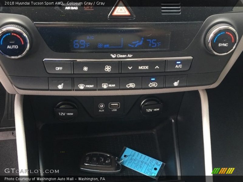 Coliseum Gray / Gray 2018 Hyundai Tucson Sport AWD