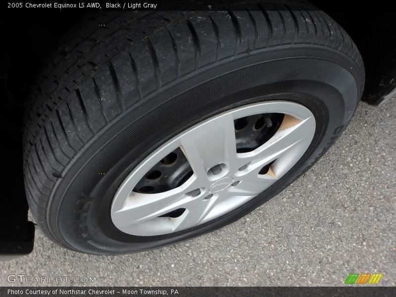 Black / Light Gray 2005 Chevrolet Equinox LS AWD