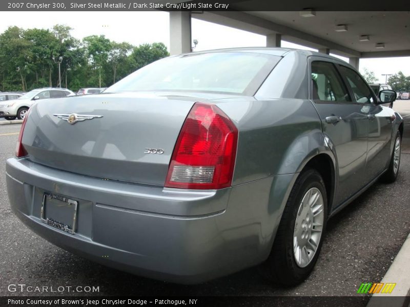 Silver Steel Metallic / Dark Slate Gray/Light Slate Gray 2007 Chrysler 300