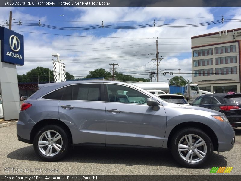 Forged Silver Metallic / Ebony 2015 Acura RDX Technology