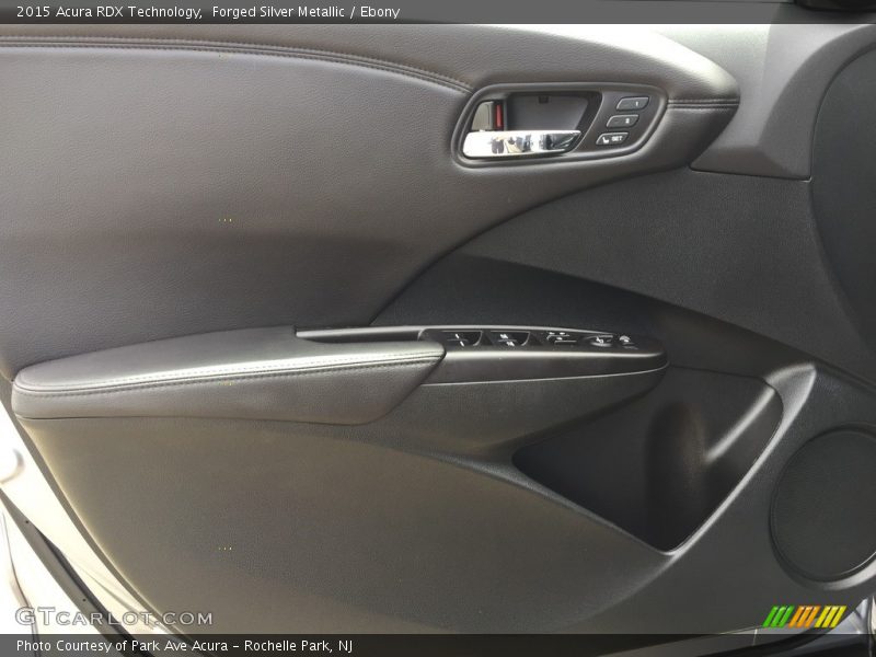 Forged Silver Metallic / Ebony 2015 Acura RDX Technology