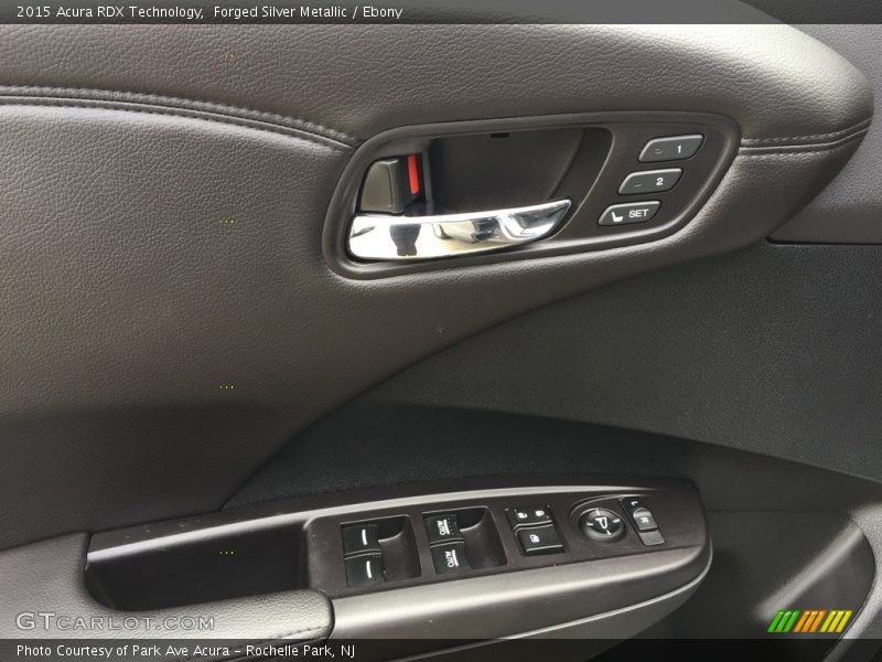 Forged Silver Metallic / Ebony 2015 Acura RDX Technology