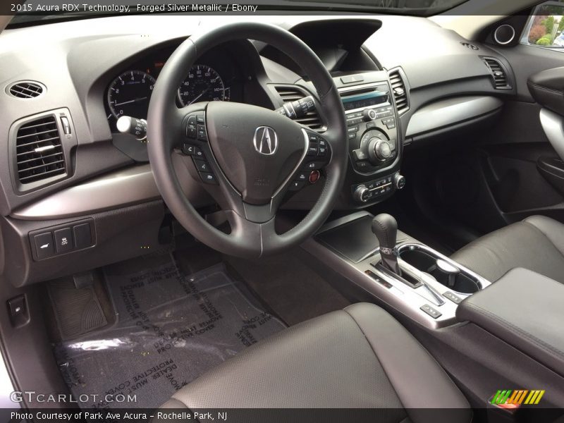 Forged Silver Metallic / Ebony 2015 Acura RDX Technology